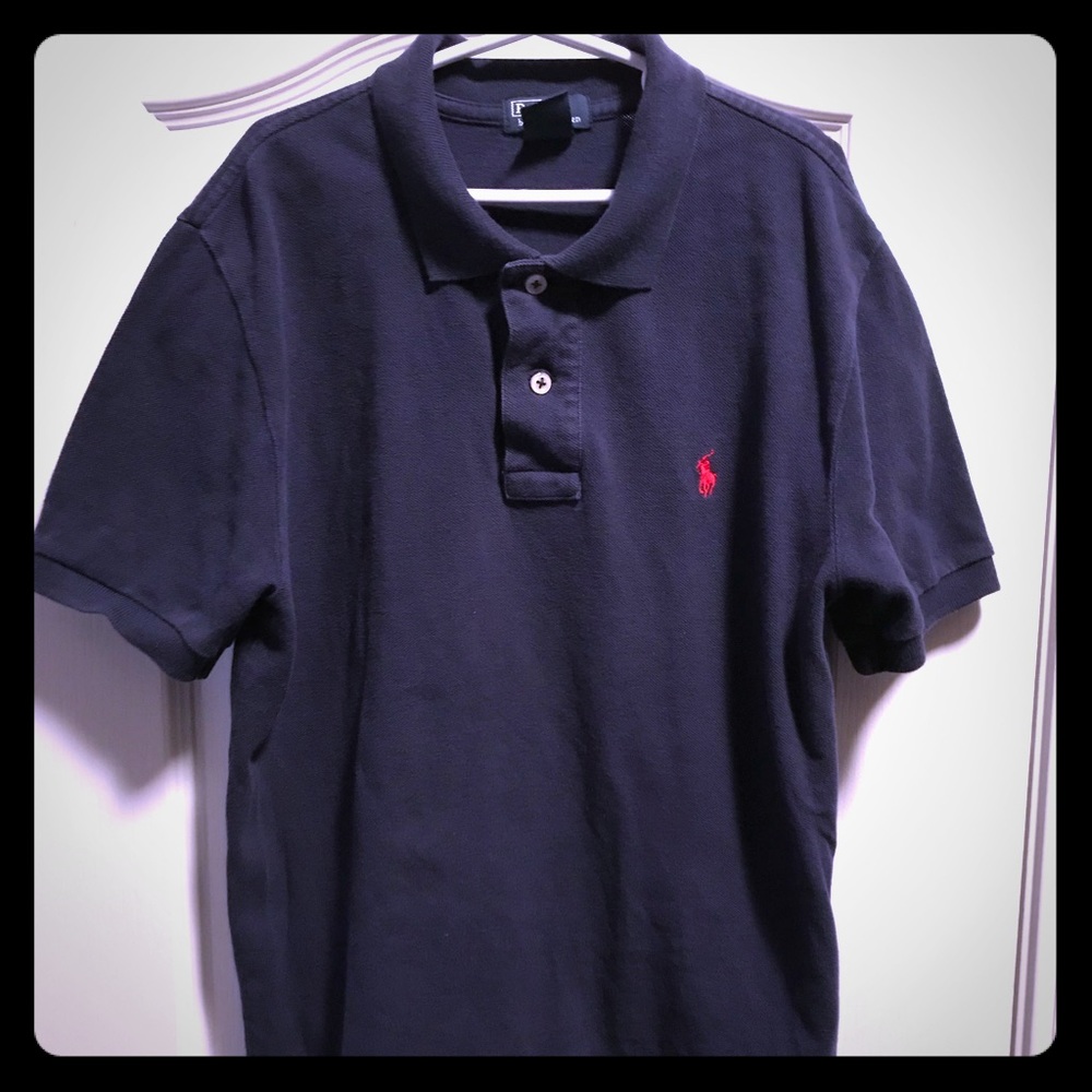 Boys Navy Blue Polo Shirt